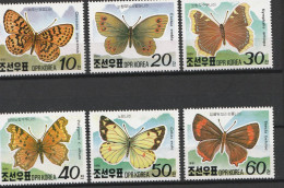 Noord Korea 1991, Postfris MNH, Butterflies - Korea, North