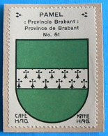 Brabant N051 Pamel Timbre Vignette 1930 Café Hag Armoiries Blason écu TBE - Thee & Koffie