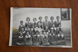 F2014 Photo Romania Group Of Students School Boys And Girls Scoala Elevi 1910-1920 - Photographs