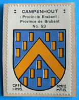Brabant N053 Campenhout Kampenhout Timbre Vignette 1930 Café Hag Armoiries Blason écu TBE - Tee & Kaffee