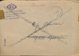 BUREAU DES POSTES QUIEVRAIN  RECOMMANDE   - REGIE DES POSTES OFFICE DES CHEQUES POSTAUX          ZIE AFBEELDINGEN - Cartas & Documentos