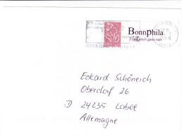 Timbre Personnalisé N°3802B Avec Logo Privé BONNPHILA Sur Lettre - Andere & Zonder Classificatie