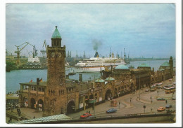 Cruise Liner M/S EUROPA In The Port Of Hamburg 1980's - HAPAG-LLOYD Shipping Company - - Traghetti