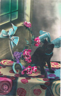 Chat Noir - Cat  -katze - Poes Op Tafel - Katten