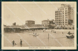 Venezia Città Lido Di Palazzo Del Mare Barche Cartolina RT8220 - Venezia