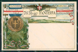 Militari 76º Reggimento Fanteria Sabotino Monfalcone Cartolina XF5431 - Regimente