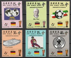 Noord Korea 1990, Postfris MNH, FIFA, Football - Korea (Nord-)