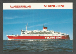 Passenger Ship M/S ÅLANDSFÄRJAN  - VIKING LINE Shipping Company - Veerboten