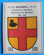 Brabant N060 Wemmel Timbre Vignette 1930 Café Hag Armoiries Blason écu TBE - Thee & Koffie