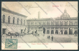 Bologna Città Tram Calesse MACCHIA Cartolina ZT1930 - Bologna