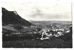 39 Poligny - Vue Generale Et Croix Du Dan - Poligny