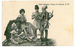 RUS 54 - 8288 ETHNICS From CAUCASSUS, Russia - Old Postcard - Used - 1907 - Russia