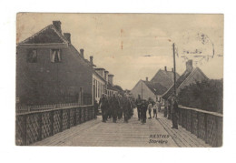 DH1854 - DENMARK - NÆSTVED - STOREBRO - MEN IN UNIFORM MARCHING ON A BRIDGE - Denmark