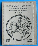 Brabant N109 Cumptich  Timbre Vignette 1930 Café Hag Armoiries Blason écu TBE - Tea & Coffee Manufacturers