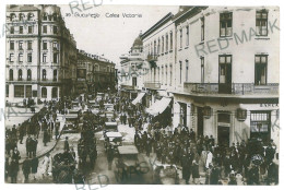RO 79 - 11651 BUCURESTI, Victoriei Street, Romania, - Old Postcard, Real PHOTO - Used - 1930 - Romania