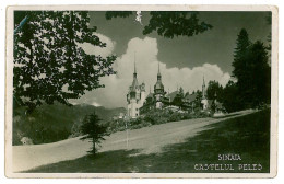 RO 79 - 1129 SINAIA, PELES Tower, Romania - Old Postcard, Real PHOTO - Used - Rumänien