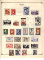 Grece -  Sites -  - Roi -  Art Antique - Obliteres - Quelques Neufs* - 2 Pages -  26  Timbres - Gebruikt