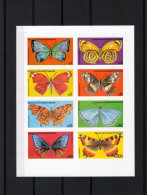 Guinea Equat. 1979, Butterflies, Year Of The Child, 8val In BF IMPERFORATED - Andere & Zonder Classificatie