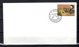 Antigua 1976 Space, Telephone Centenary Stamp On FDC - América Del Norte