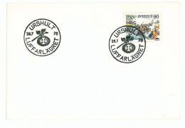 SC 50 - 683 Scout SWEDEN - Cover - Used - 1978 - Lettres & Documents