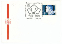 SC 50 - 961 Scout AUSTRIA - Cover - Used - 1980 - Storia Postale