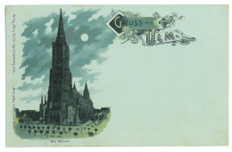 GER 46 - 17268 ULM, Litho, Germany - Old Postcard - Unused - Ulm