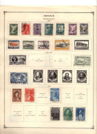 Grece -  Sites -  - Roi   Art Anique - Obliteres - Quelques Neufs* - 3 Pages -  39  Timbres - Used Stamps