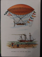 Mongolfier Dirigible Dupuy De Lome - Balloons