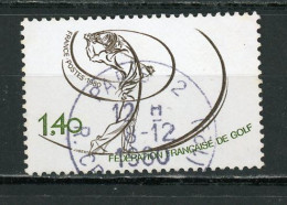 FRANCE - LE GOLF - N° Yvert 2105 Obli. Ronde De “PARIS” De 1980 - Usados