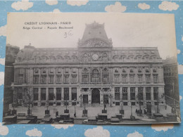 CREDIT LYONNAIS PARIS Siege Central Façade Boulevard - Banken