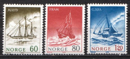 Norway MNH Set - Bateaux