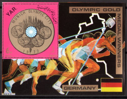 Yemen 1970, Olympic Games In Munich, Block - Sommer 1972: München