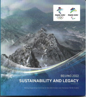 BEIJING OLYMPICS 2022.    Historic Full Color Book 108 Pages , 220 Gr.  (NEW-UNUSED) - Invierno 2022 : Pekín