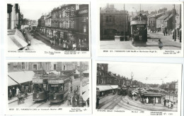 4 POSTCARDS PAMLIN PRINTS  GREAT YARMOUTH - Great Yarmouth