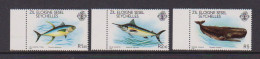 SEYCHELLES  ZIL ELWAGNE  SESEL    1980    Marine  Life    Set  Of  3   MNH - Seychelles (1976-...)