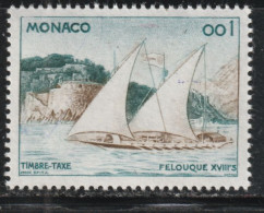 MONACO 252 // YVERT   1, TAXE // 1960 - Unused Stamps