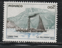 MONACO 253 // YVERT   2, TAXE // 1960 - Unused Stamps