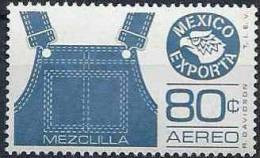 1975-76 MEXIQUE PA  405B** Exportations, Textile, Salopette, Issu De Série - México