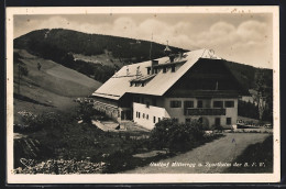 AK Salzburg, Gaisberg, Gasthof Mitteregg U. Sportheim Der B. F. W.  - Autres & Non Classés