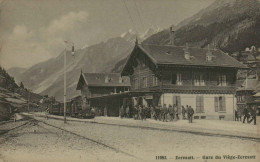 ZERMATT - Gare Du Viège-Zermatt - Stations - Met Treinen