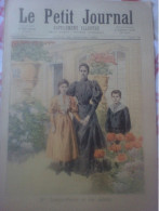 L Petit Journal 192 Mme Casimir-Perier & Ses Enfants  La Soeur De Duguesclin Héroïne De France Partition Gustave Nadaud - Tijdschriften - Voor 1900