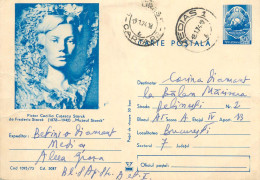 Postal Stationery Postcard Romania Pictor Cecilia Cutescu Storck - Rumänien