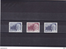 SUEDE 1966 LOUIS DE GEER Yvert 539-540 + 539a, Michel 553-554 NEUF** MNH Cote :yv 7 Euros - Unused Stamps