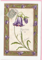 CARTE GAUFREE FLEURS AMITIES - Blumen