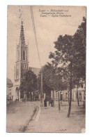 Eupen - Klözterbahn Und Evangelische Kirche - Eglise Protestante - Animée - Eupen