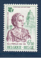 Belgique, België, **, Yv 1767, Mi 1828, SG 2398, Marie Popelin (1846-1913), Année De La Femme, - Neufs