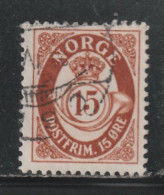 NORVÉGE  414 // YVERT 323A // 1950-52 - Usados