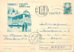Postal Stationery Postcard Romania Cooperative De Consum - Roumanie