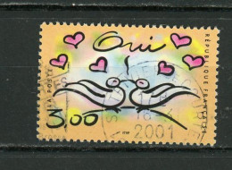 FRANCE - TIMBRE À MESSAGE - N° Yvert 3229 Obli. Ronde De "St TRIVIER DE COURTE De 2001" - Usados