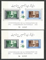 AFGHANISTAN 1961 Year , 2 Mint Blocks MNH (**)  - Afganistán